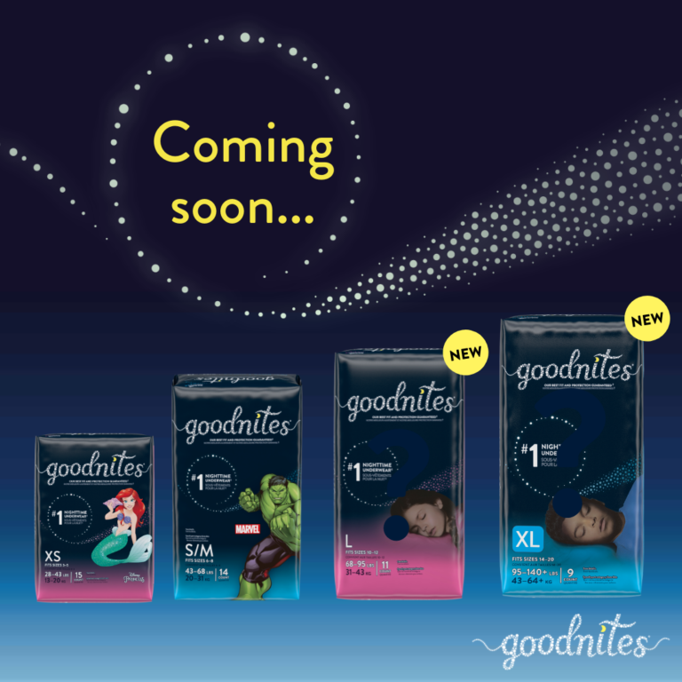 New Goodnites XL in 2021 Bedwetting and Enuresis